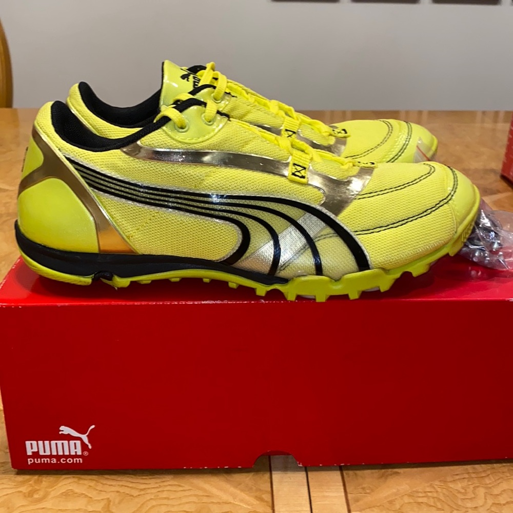 New!! Puma Cortland III XC Cross Country Track & Field Spike Shoes Mens Size 7.5